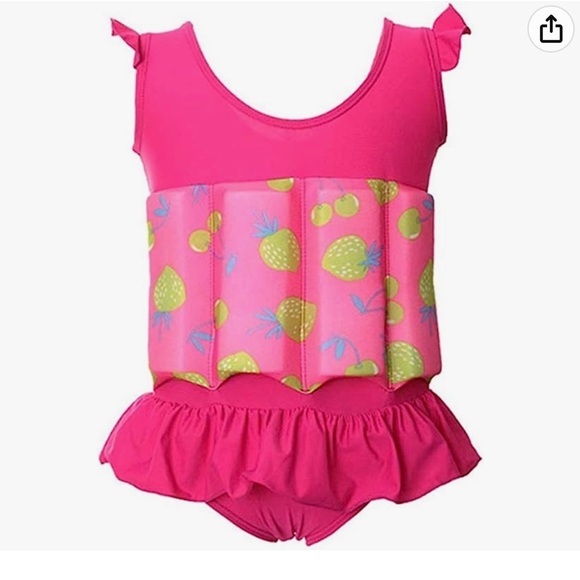 - New Toddler girl float swimwear suit - Picture 1 of 3